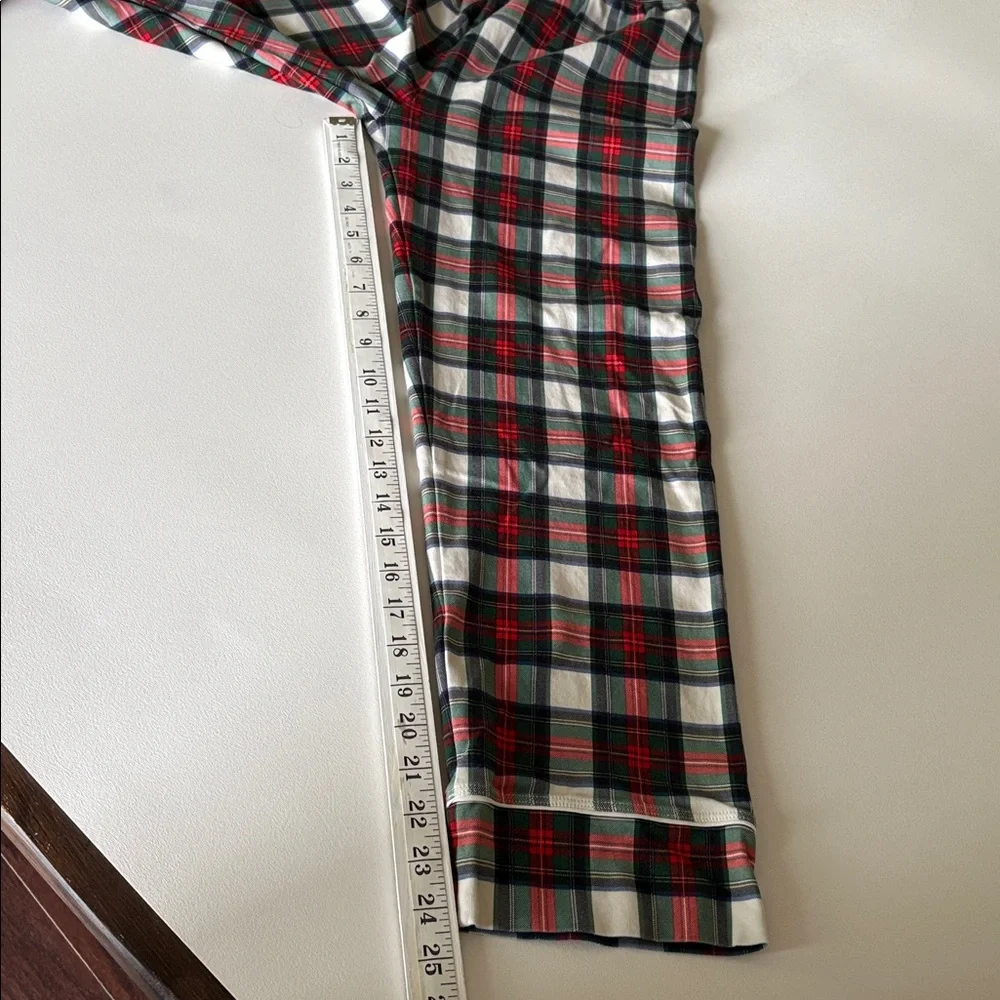 The Beaufort Bonnet Company Pajama Set Aiken Plaid Pima Cotton Holiday Size XS - Picture 14 of 14